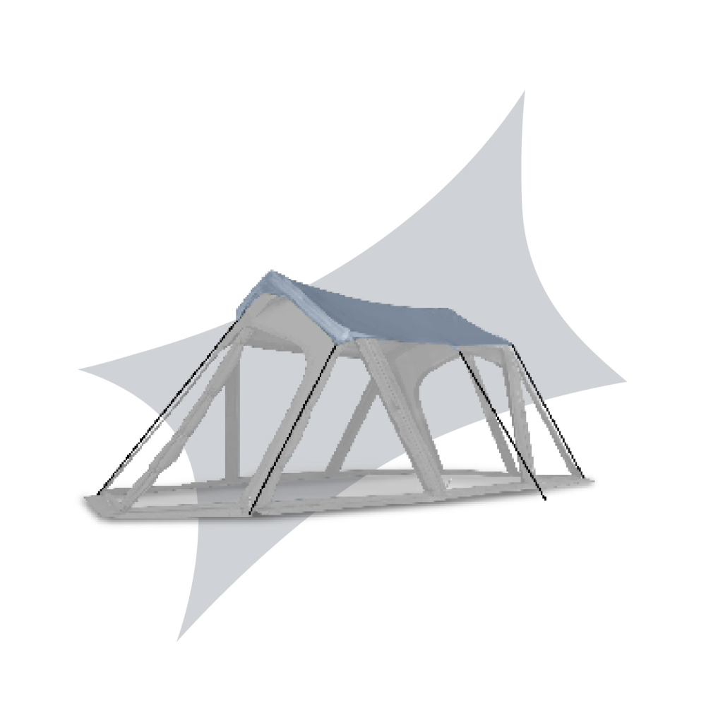 URBANSIDE EASY CABIN 卡比充氣帳頂布