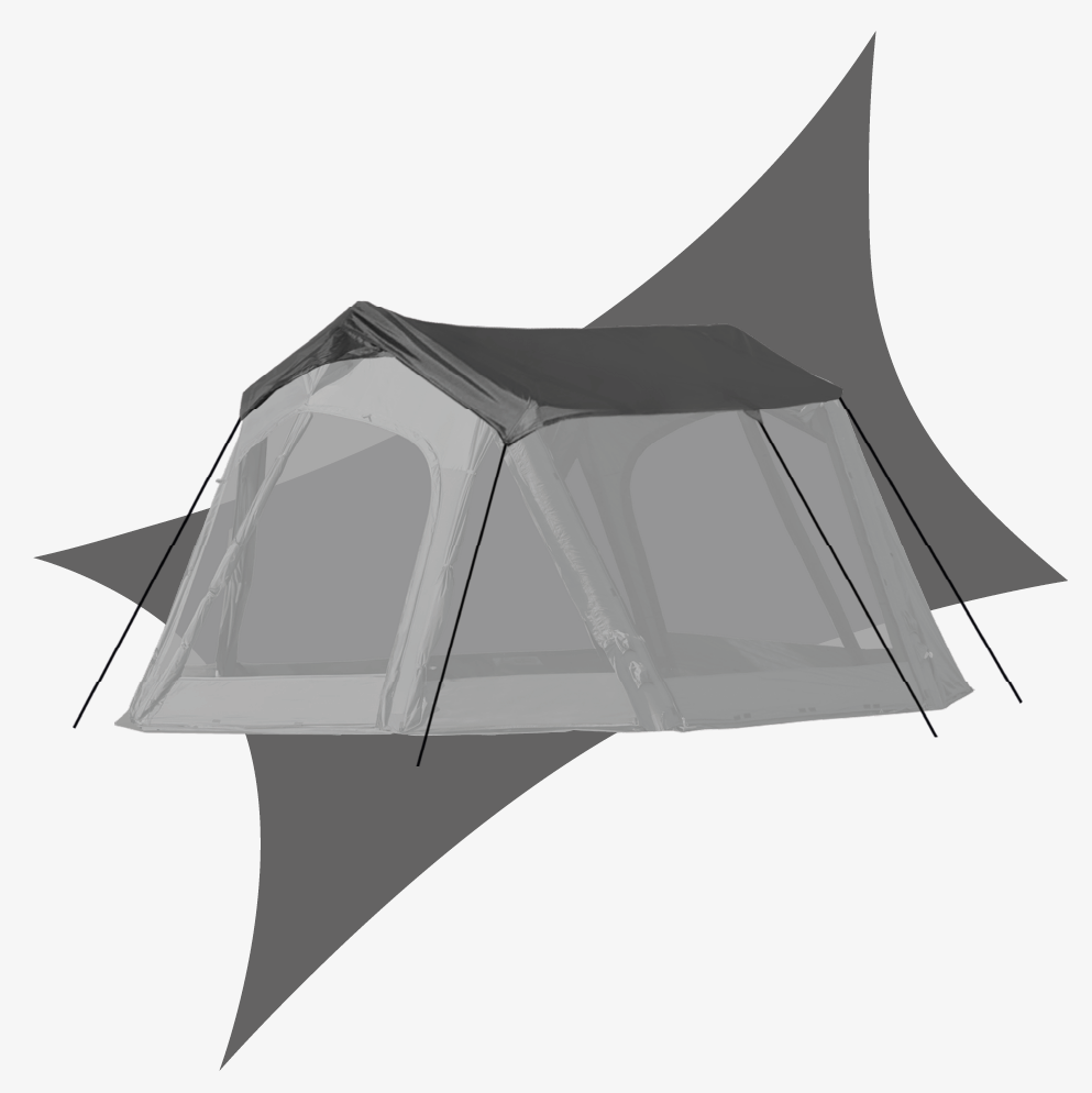 URBANSIDE EASY CABIN MINI 卡比MINI充氣帳頂布