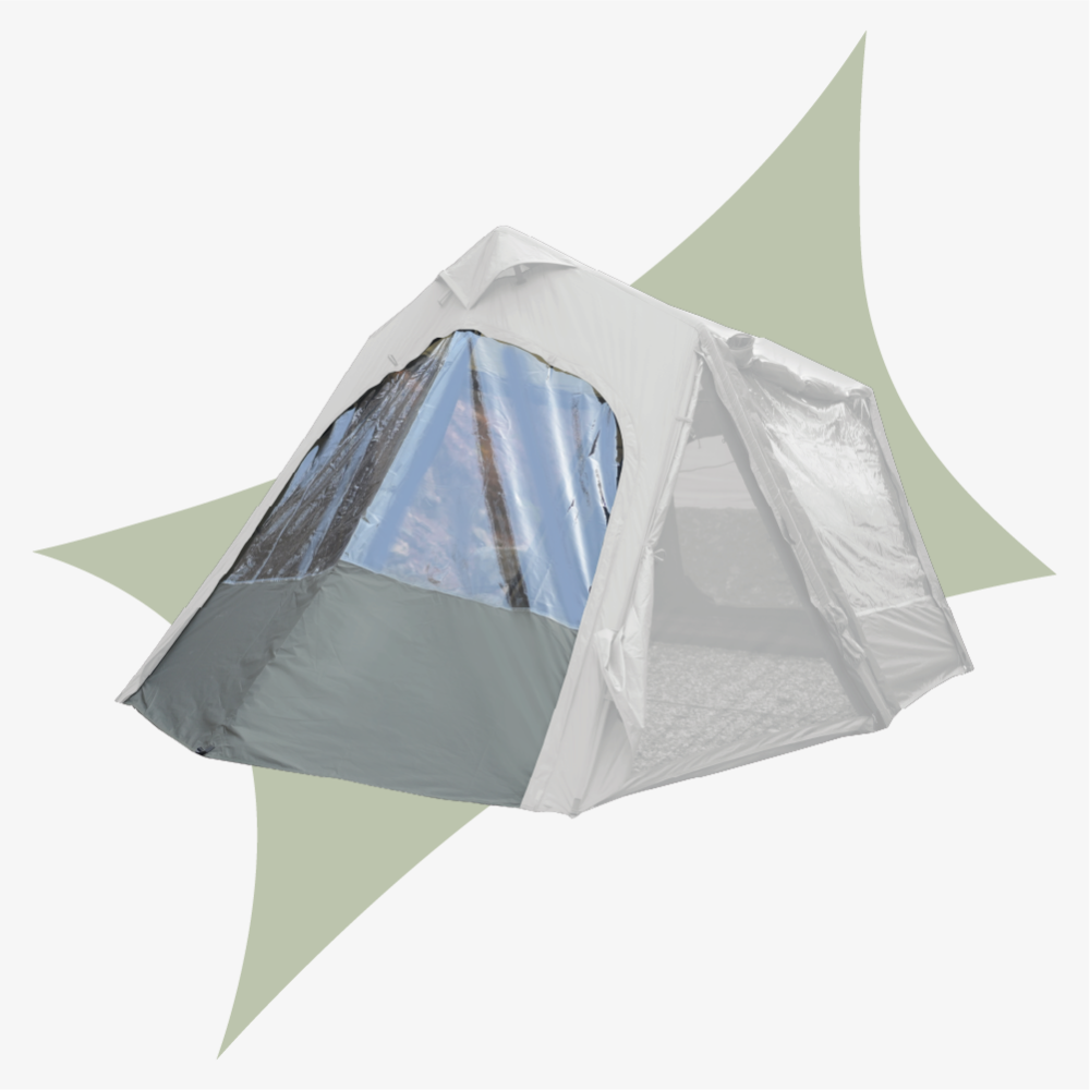 URBANSIDE EASY CABIN 卡比充氣帳前門TPU掛窗
